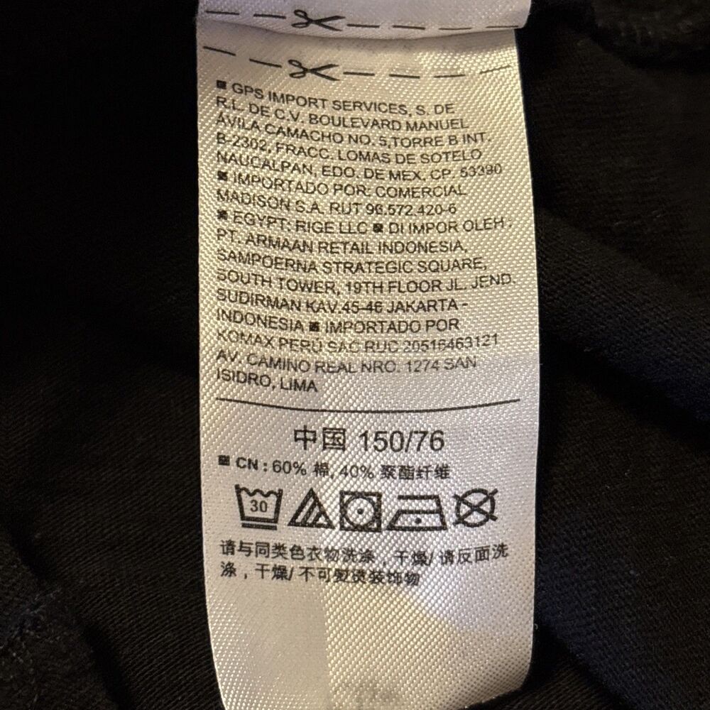 Girls Old Navy Black Long Sleeve Ruffled T Shirt She Inspires Size XL/14 - Picture 7 of 8